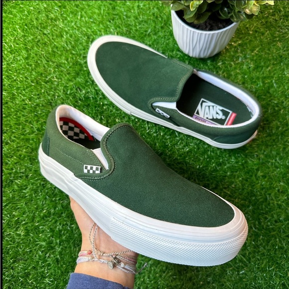 Vans Skate Slip On Wrapped Green - Picture 7 of 7
